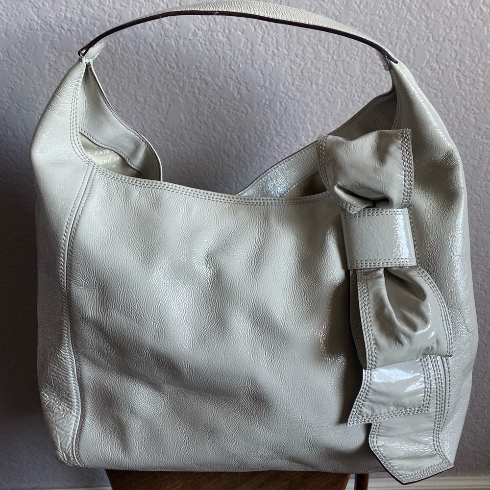 Kate Spade Patent Leather Bow Shoulder Bag